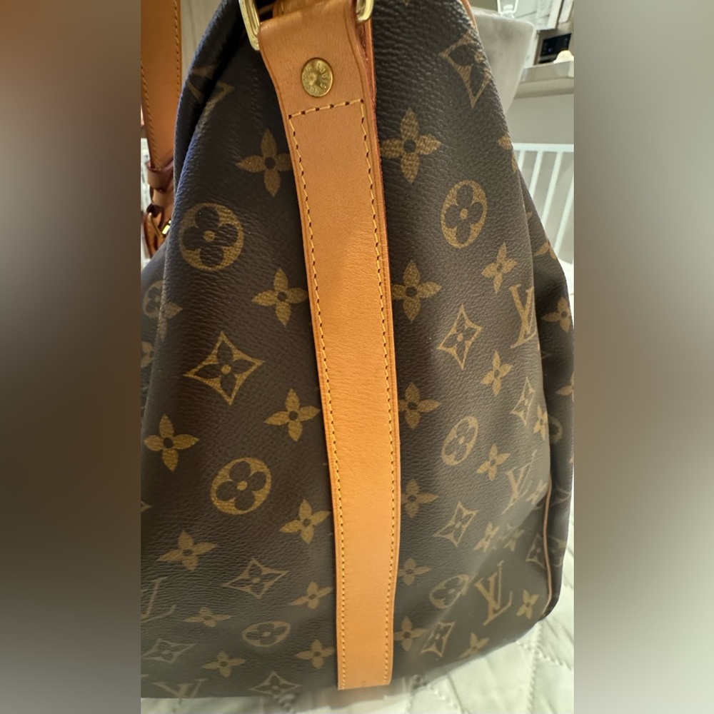 Pre owned Louis Vuitton Brown Monogram Keepall Bandoulie’re 55 - Picture 10 of 11